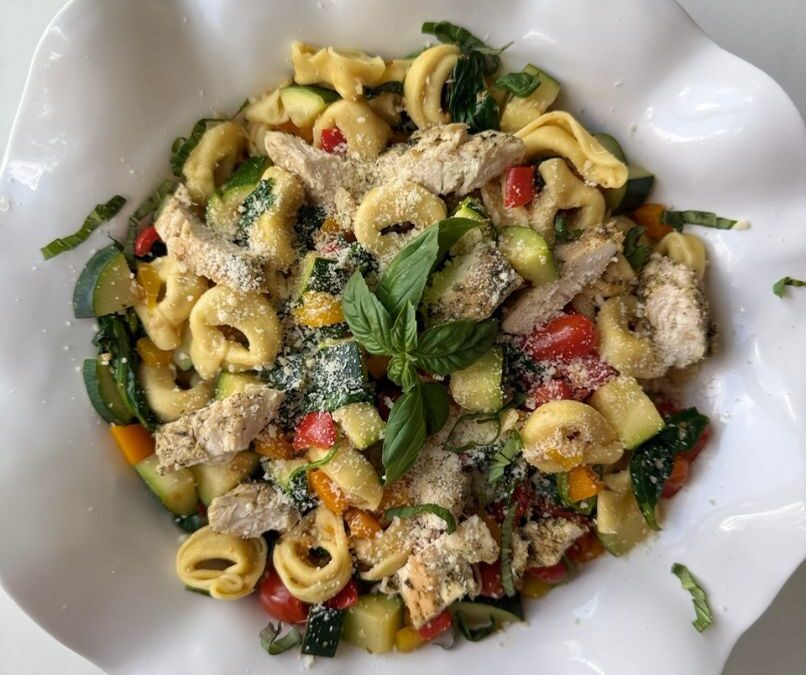 Tortellini with Summer Vegetables